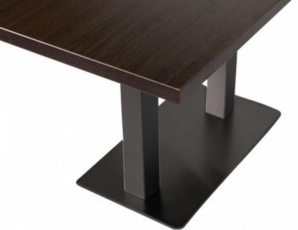 Tisch dunkelbraun 120x80cm